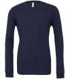 CV3501 3501 Canvas Unisex Jersey Long Sleeve T-Shirt Navy colour image